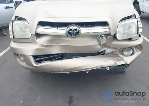 2006 Toyota Sequoia Sr5 V8 z USA, uszkodzony, nr VIN 5TDBT44A86S267788